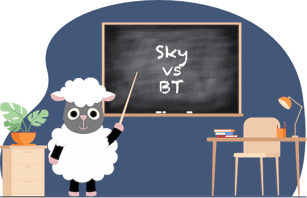 Sky Broadband vs BT Broadband