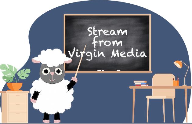 Stream from Virgin Media